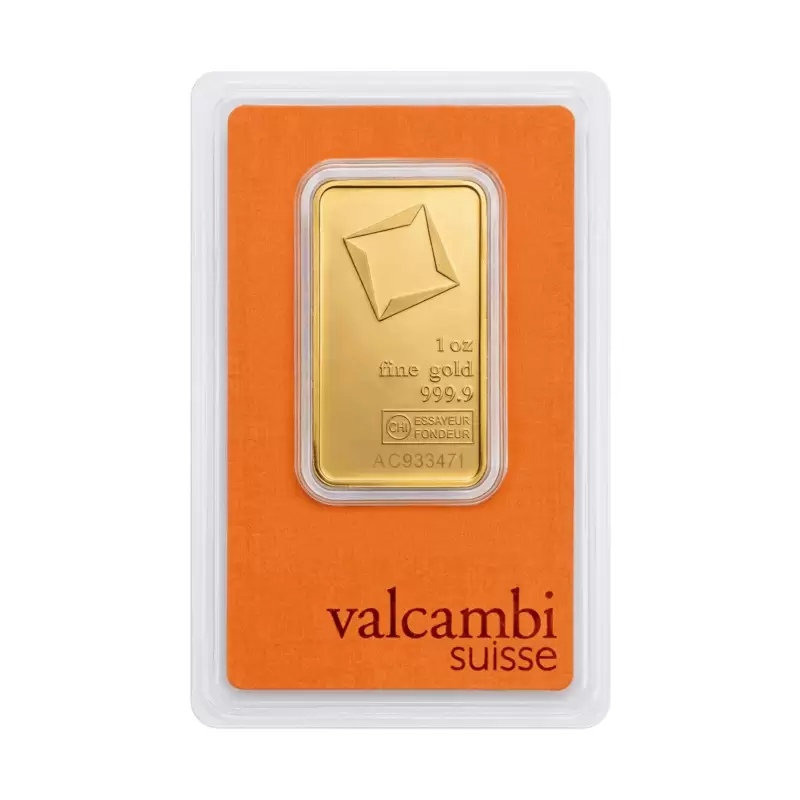 1 oz Valcambi Swiss Gold Bar